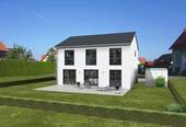 Garten Giebel Ost.jpg - Einfamilienhaus mit 140,00 m&sup2; in Feucht zum Kaufen