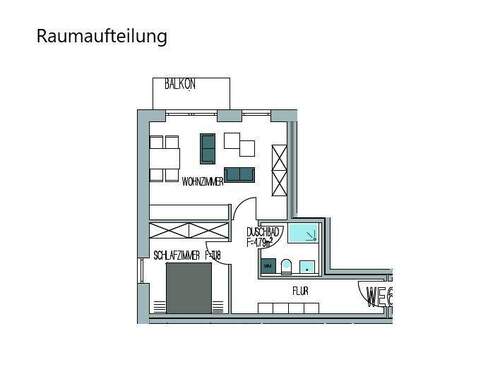 Raumaufteilung - 