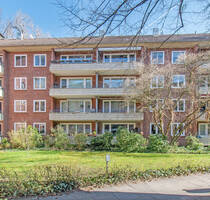 Vermietete Erdgeschosswohnung mit schönem Balkon - Wohnen im beliebten Hoheluft-West - Hamburg