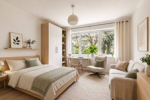 Möblierungsvorschlag Schlafzimmer - 