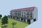 E-F Ansicht Süd-West 240319.jpg - Terrassenwohnung mit 95,80 m² in Markkleeberg zum Kaufen