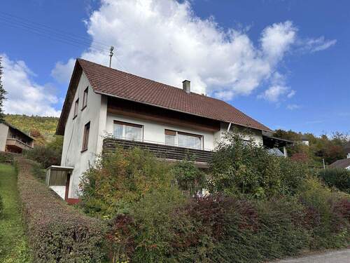 Westansicht - 6 Zimmer Einfamilienhaus zum Kaufen in Wehingen