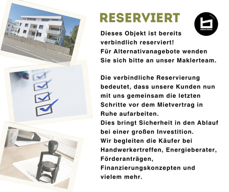 Reserviert - +RESERVIERT+ Lichtdurchflutete 3,5-Zimmerwohnung mit Balkon & EBK