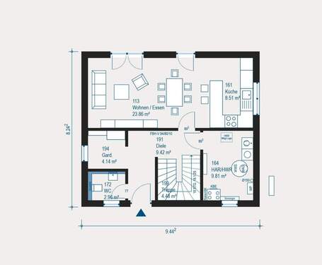 Bild 2 - Einfamilienhaus mit 124,00 m&sup2; in Potsdam Neu Fahrland zum Kaufen
