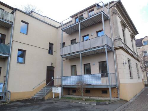 Rückansicht - Etagenwohnung mit 66,80 m&sup2; in Zwickau zum Kaufen