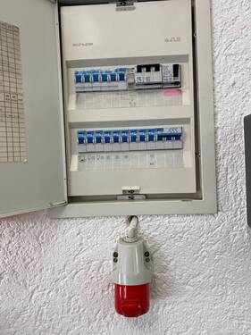 Stromverteiler Verkaufsraum - 