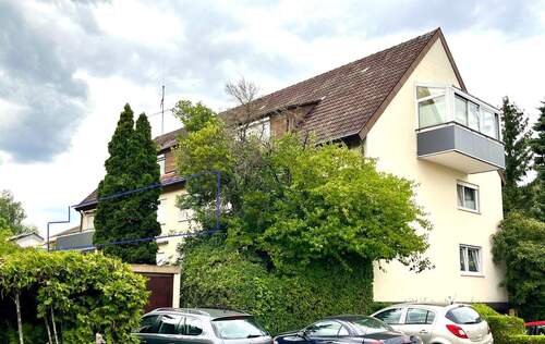 Ansicht Süd - 4 Zimmer Etagenwohnung in Kernen-Stetten