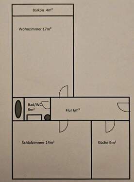 Bild 4 - Etagenwohnung mit 54,00 m&sup2; in maintal zur Miete