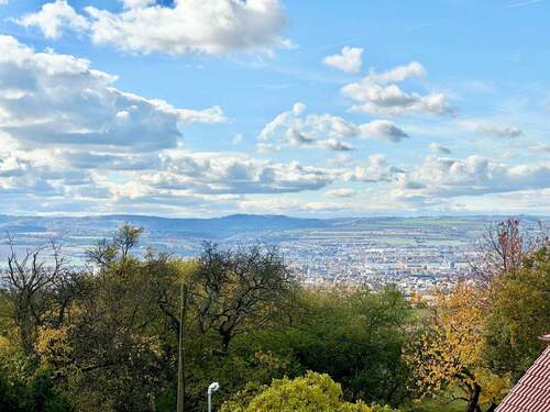 Blick aus dem Obergeschoss Richtung Westen - 