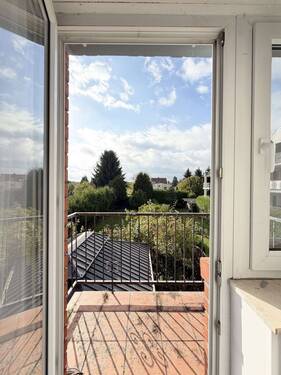 1.OG Aussicht vom Balkon - 