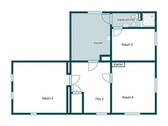 Grundriss Skizze 1.OG - 
