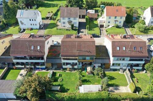 Vogelperspektive - 4 Zimmer Doppelhaushälfte in Meckenbeuren