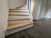 aufgearbeitete Holztreppe - 