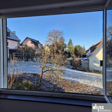 Ausblick in den Garten - 