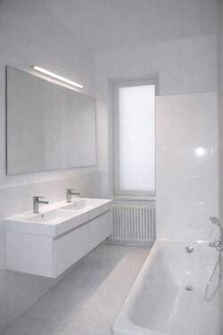 Beispiel Bad - Etagenwohnung mit 72,00 m&sup2; in München zur Miete