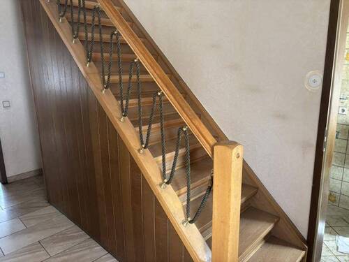 Alte Holztreppe - 