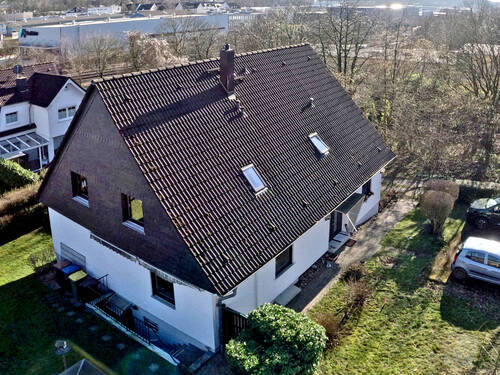 01 Ansicht von oben - 8 Zimmer Mehrfamilienhaus, Wohnhaus zum Kaufen in Wuppertal