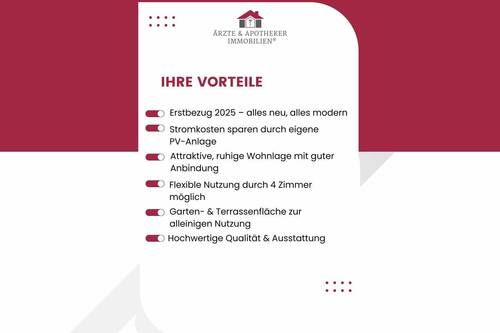 Ihre Vorteile! - 4 Zimmer Doppelhaushälfte zur Miete in Stade