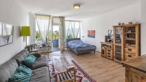 Zimmer Ansicht 1 - 1 Zimmer Etagenwohnung zum Kaufen in Berlin