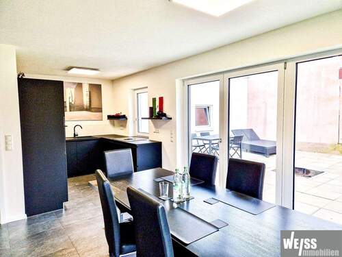 Blick auf Kuche - 3 Zimmer Etagenwohnung zum Kaufen in Wittighausen