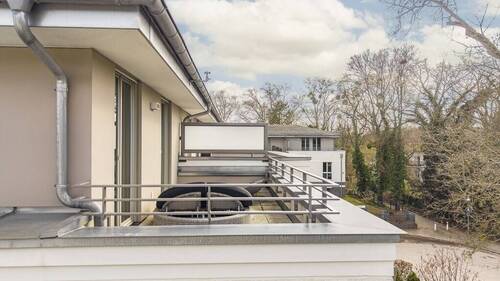 Blick auf die Dachterrasse - 