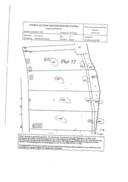 Flurstückskarte - 