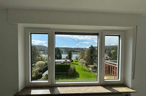 Blick aus der Wohnung - 