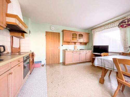 Küche mit Holzofen - 