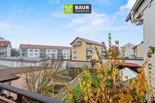 Ausblick vom Balkon - 