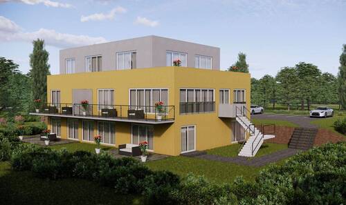 Altenberge Südwestansicht.jpg - GUTENBERG-Carree - Altenberge - 5 exclusive Eigentumswohnungen - Kaufpreise ab 344.000 €