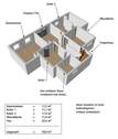 Grundriss und Fläche UG - 