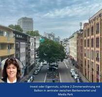 Ansprechende gepflegte 2 Zimmerwohnung in Altstadt Nord Lage Nähe Mediapark mit Balkon und Aufzug - Köln Altstadt-Nord