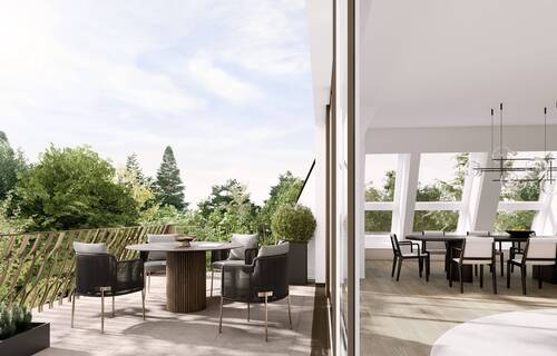 Visualisierung @beextraordinary. - Etagenwohnung mit 127,10 m² in München zum Kaufen