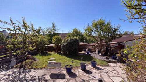 Garten - Doppelhaushälfte mit 123,70 m&sup2; in Hirrlingen zum Kaufen