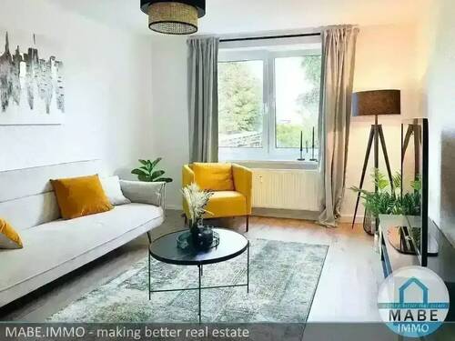 Wohnzimmer - Komfortables Wohnen im Erdgeschoss mit Gartenparadies