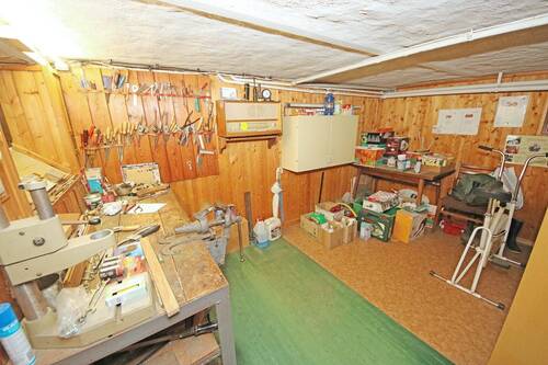 Werkstatt im Keller - 