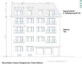Ansicht Süd Bauvorbescheid.jpg - Mehrfamilienhaus, Wohnhaus zum Kaufen in Münster