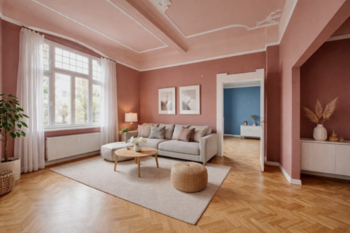 Wohnzimmer - möglicher Zustand nach Renovierung - 