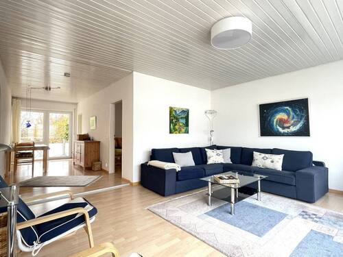 Wohnzimmer - Etagenwohnung mit 84,80 m² in Langenargen zum Kaufen