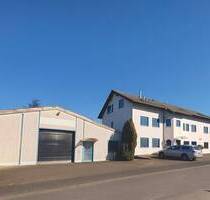 Hallen mit gr. Bürohaus + Wohnung + Lager an der Landesgrenze in RLP zu NRW. Nähe Hennef A3 - Buchholz Mendt