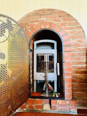 Holzofen geöffnet (EG) - 