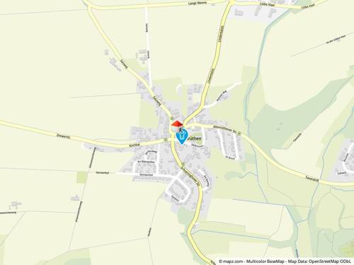 Geolyzer Kartenausschnitt - 1 Zimmer Einfamilienhaus zum Kaufen in Rüthen / Altenrüthen