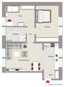 Grundriss - Moderne Mietwohnung in zentraler Lage