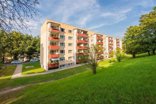 Rückansicht - Sanierte 3 Zimmer Wohnung in Alt Winzerla
