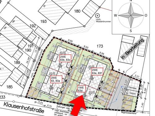Lageplan Klausenhofstraße 83d - 