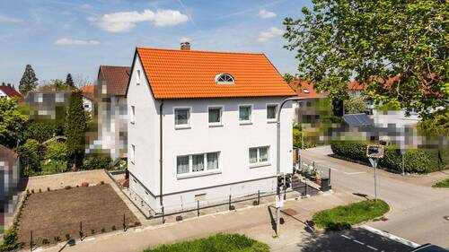 Außenansicht - Charmantes Einfamilienhaus mit Garage und Garten in zentraler Lage von Bad Saulgau