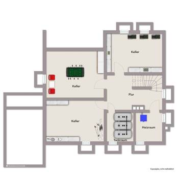 Keller - 3 Zimmer Einfamilienhaus zum Kaufen in Erlangen