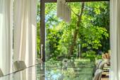 Blick auf die Terrasse - 