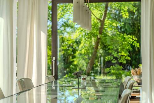 Blick auf die Terrasse - 