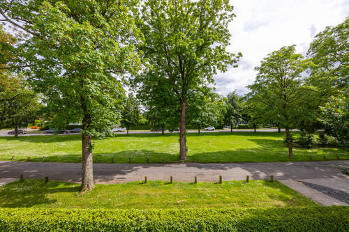 Ausblick Loggia - Etagenwohnung mit 122,40 m² in Krefeld - Bockum zur Miete
